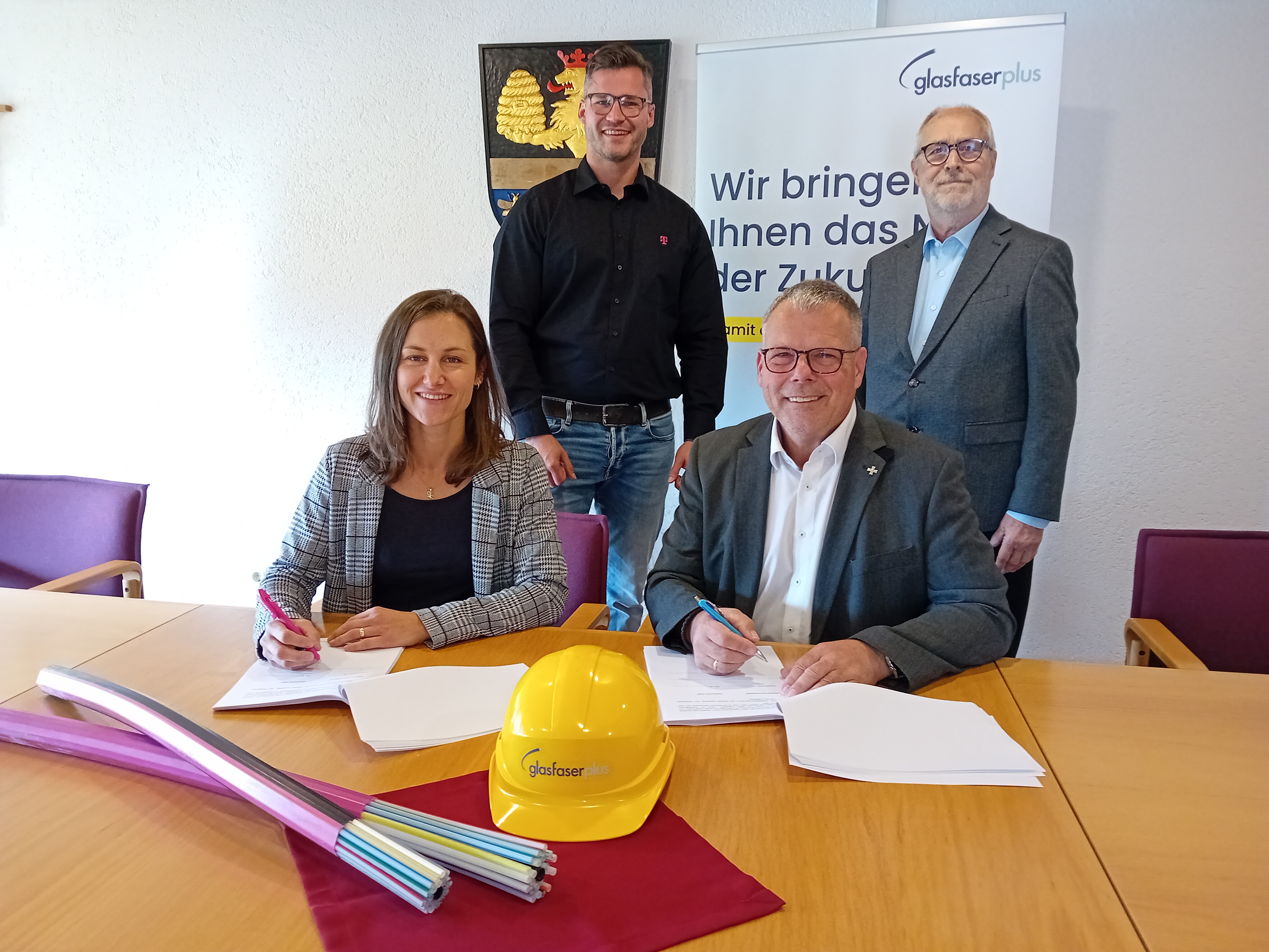 Kirchenpingarten surft bald in Lichtgeschwindigkeit!
