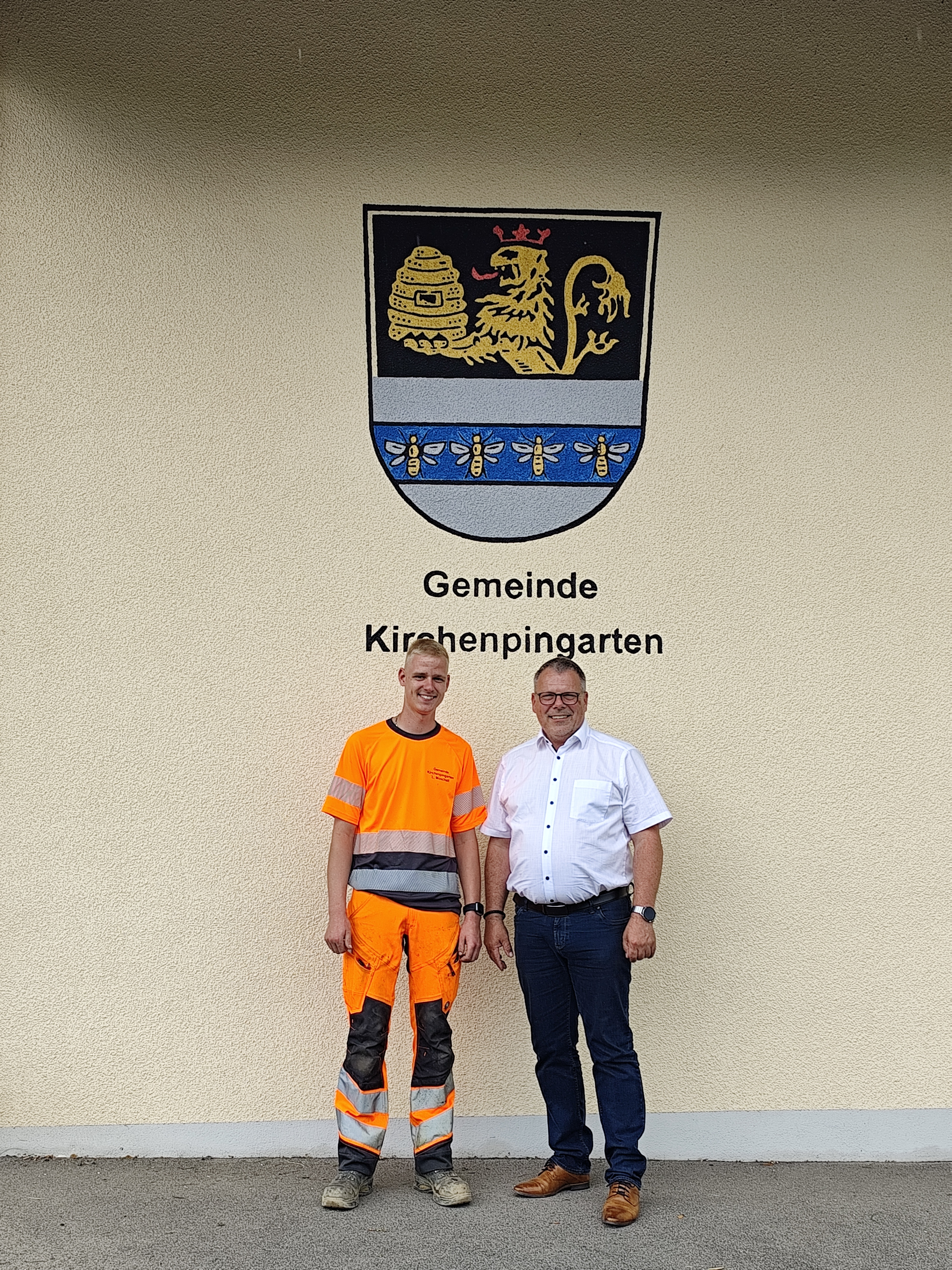 Neuer Mitarbeiter für den gemeindlichen Bauhof und Wasserbereich, Herrn Luca Moschall