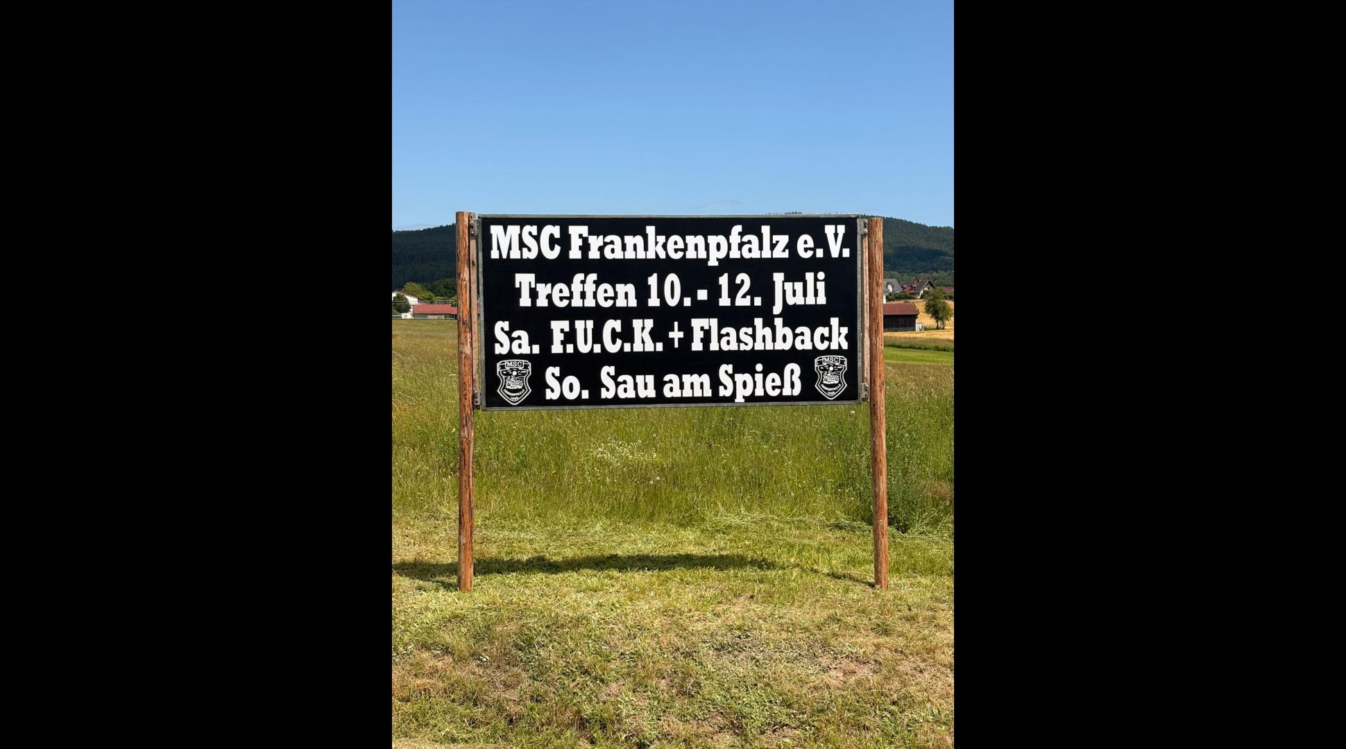 MSC Frankenpfalz - Motorradtreffen (10.-12.07.2026)